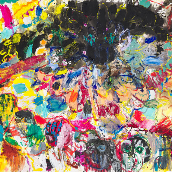 Misheck Masamvu b. 1989, Zimbabwe Therapy Lounge, 2019 Oil on canvas