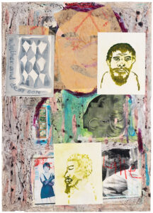 Moshekwa Langa b. 1975, South Africa Lalie – For a Loving Son and a Dear Father, 2007–08 Mixed media on paper