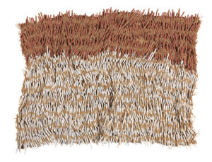 Nnenna Okore b. 1975, Nigeria Ahioke, 2008 Clay and burlap