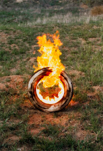 Rowan Smith b. 1983, South Africa Untitled (Burn), 2012 Lightjet print on paper