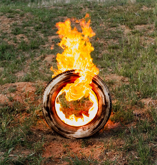 Rowan Smith b. 1983, South Africa Untitled (Burn), 2012 Lightjet print on paper