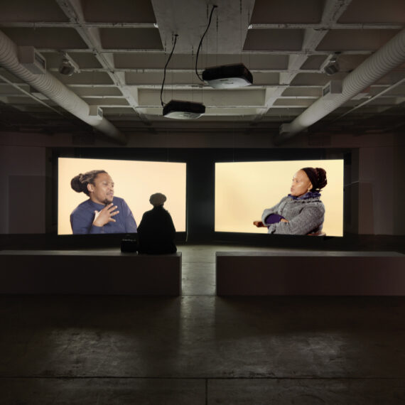 Sue Williamson b. 1941, South Africa That Particular Morning, 2019 2-channel video installation