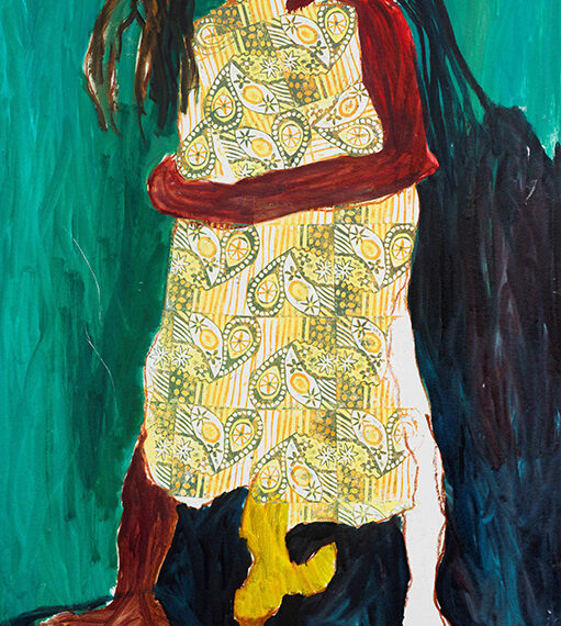 Portia Zvavahera b. 1985, Zimbabwe Pakatangira Rudo (Where Love Began), 2014 Oil on canvas laid down on board