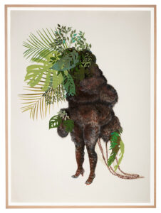 Firelei Báez b. 1980, Dominican Republic Ciguapa Pantera, 2015 Acrylic and ink on paper