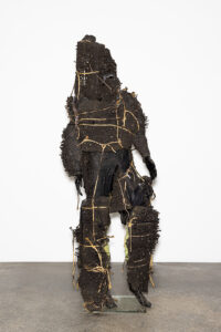 Tania Bruguera (b. 1968, Cuba) Destierro (Displacement), 1998–2003 Sculptural suit, Cuban mud, and nails