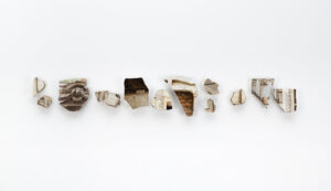 Leyla Cárdenas b. 1975, Colombia Permutaciones II (12 fragmentos), 2014 Photographic print on building fragments