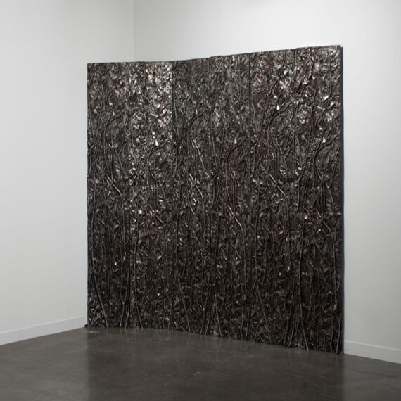 Cristina Iglesias b. 1956, Spain Esquina de eucalipto, 1994–97 Six aluminum panels