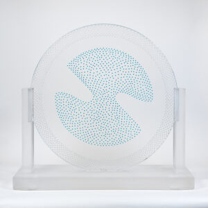 Gyula Kosice b. 1924, Slovakia; d. 2016, Argentina Símbolo, n.d. Acrylic