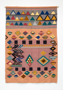 Teresa Lanceta b. 1951, Spain Sin Titulo, 1992 Wool, cotton, and viscose fabric