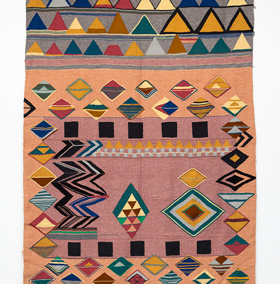 Teresa Lanceta b. 1951, Spain Sin Titulo, 1992 Wool, cotton, and viscose fabric