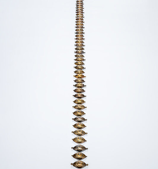 Luz Lizarazo b. 1966, Colombia A healing woman: El clarividente, 2025 Bronze