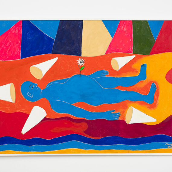 Marepe b. 1970, Brazil Untitled, 2025 Acrylic on canvas