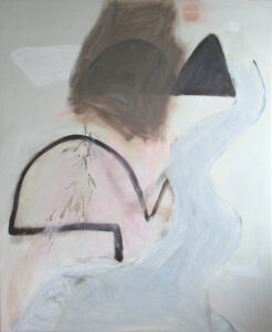 Jongsuk Yoon b. 1965, Germany The Silence, 2019 Oil on canvas