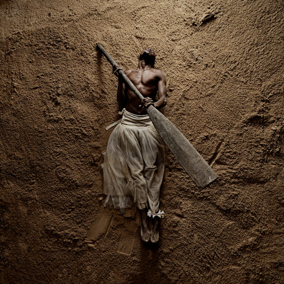 Mohau Modisakeng b. 1986, South Africa Untitled (Zanj 9), 2019 Archival inkjet print on Epson UltraSmooth, diasec 59.13 x 59.13 inches