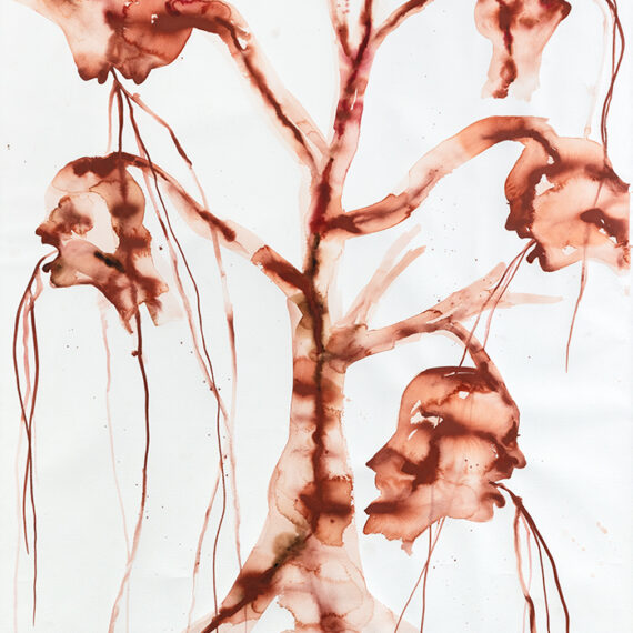 Barthélémy Toguo b. 1967, Cameroon Purification, 2005 Watercolor on paper 43.70 x 43.31 inches